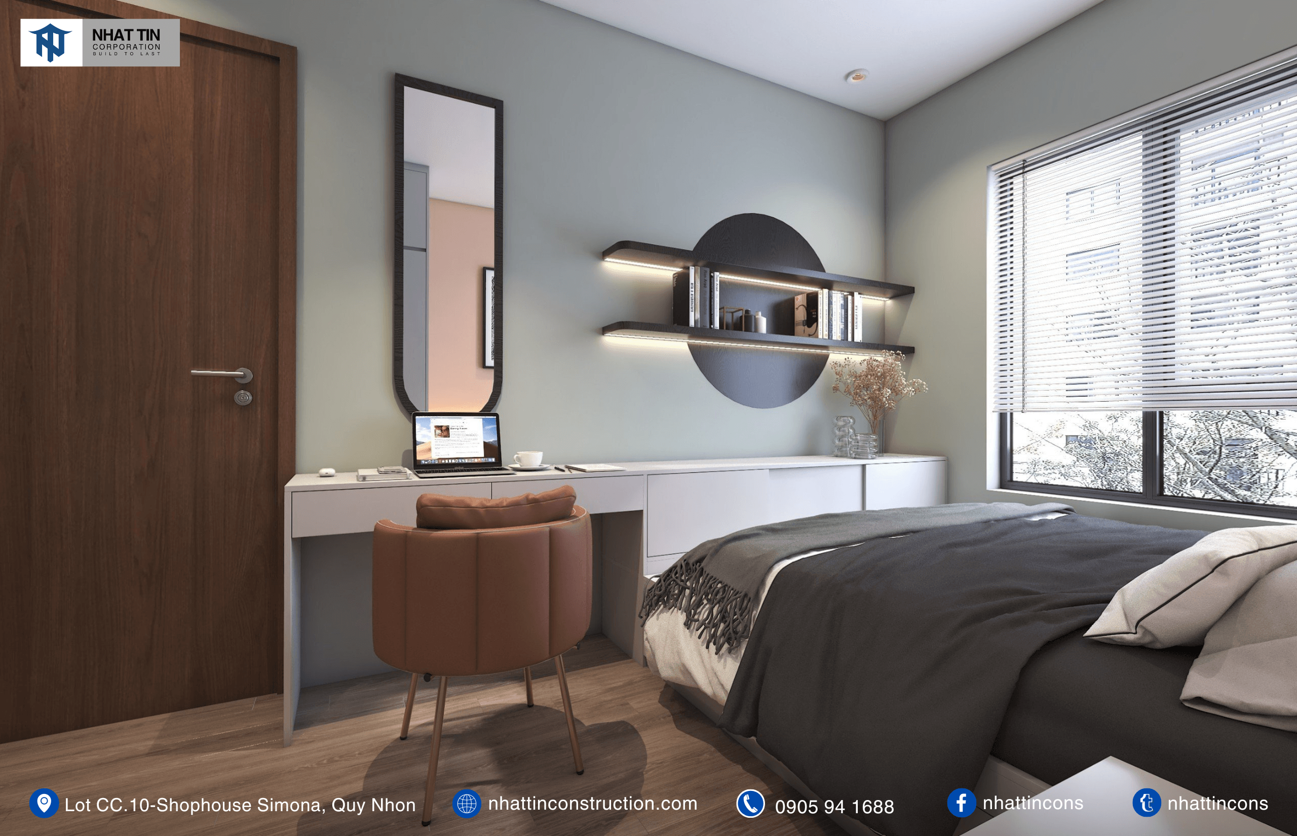 Các vật dụng nội thất được thiết kế sang trọng và bắt mắt