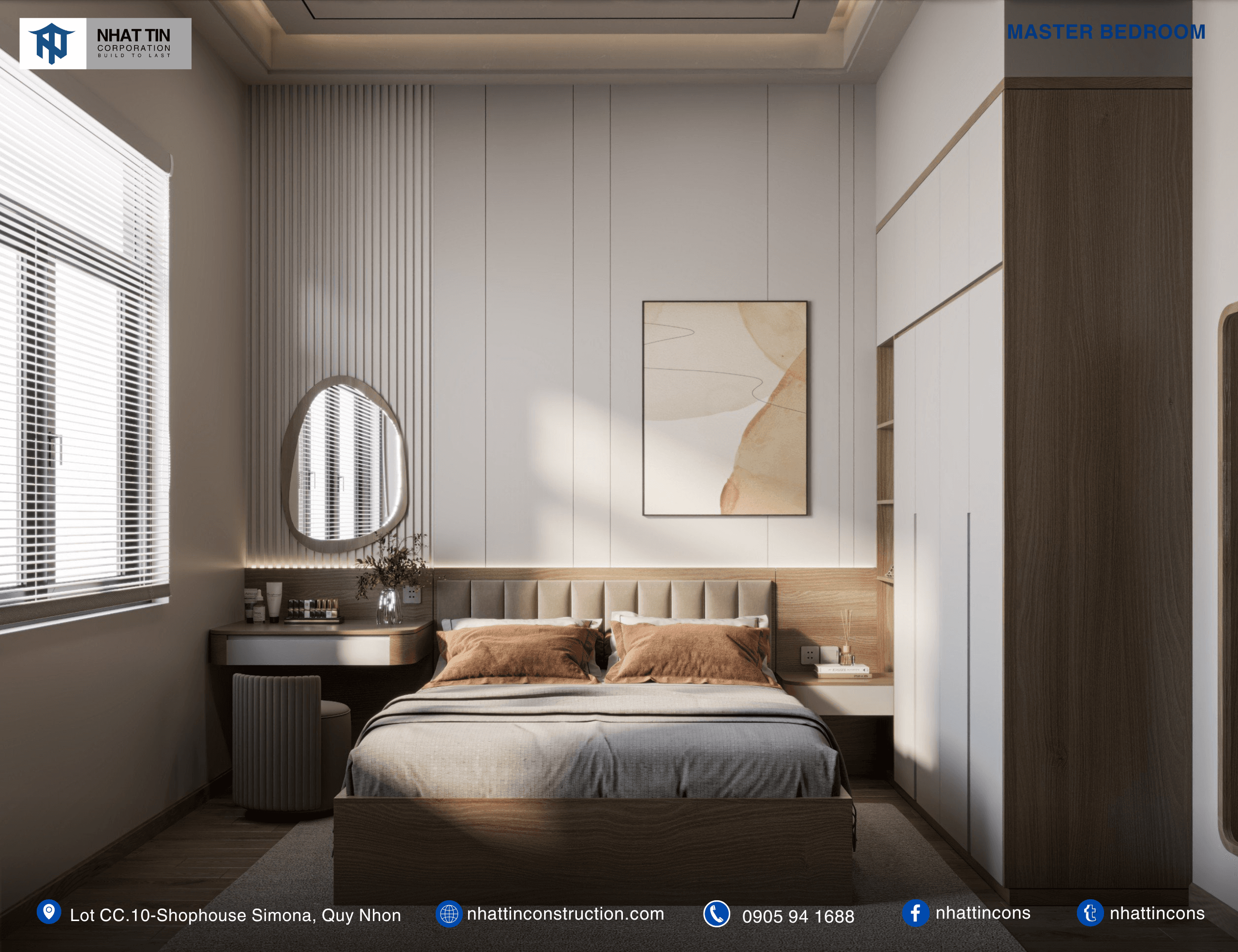 Thiết kế nội thất Gia Nghĩa - Khu vực phòng ngủ