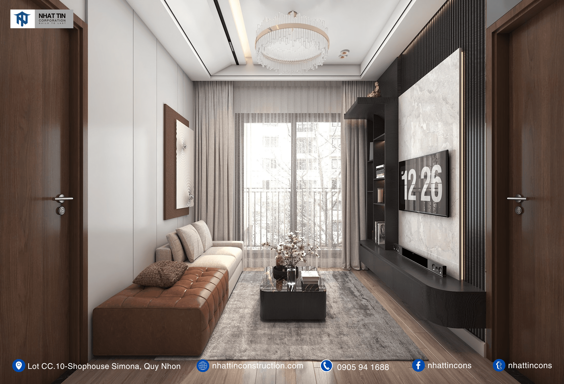Hoàn thiện nội thất phòng khách