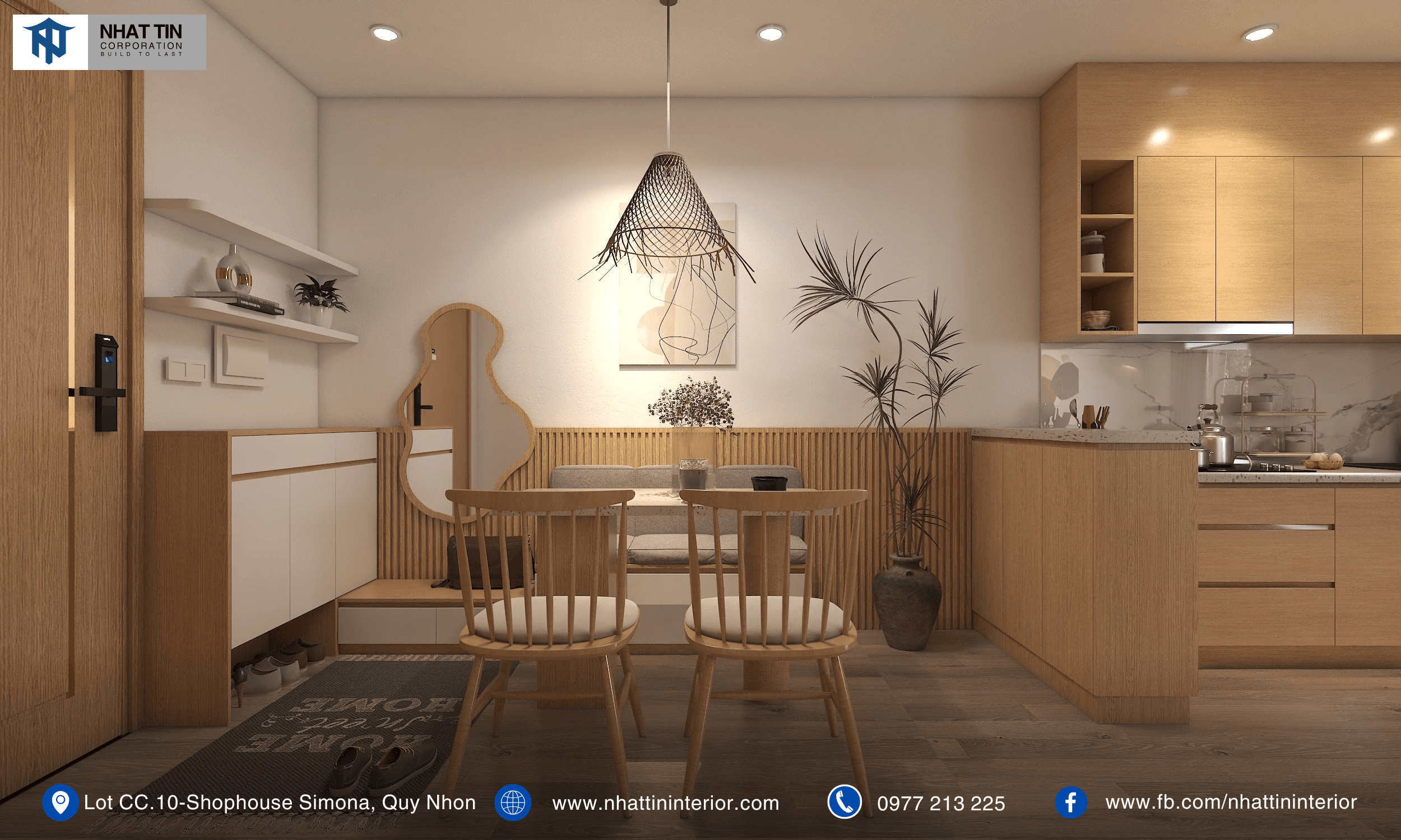 Thiết kế nội thất khu vực ăn uống
