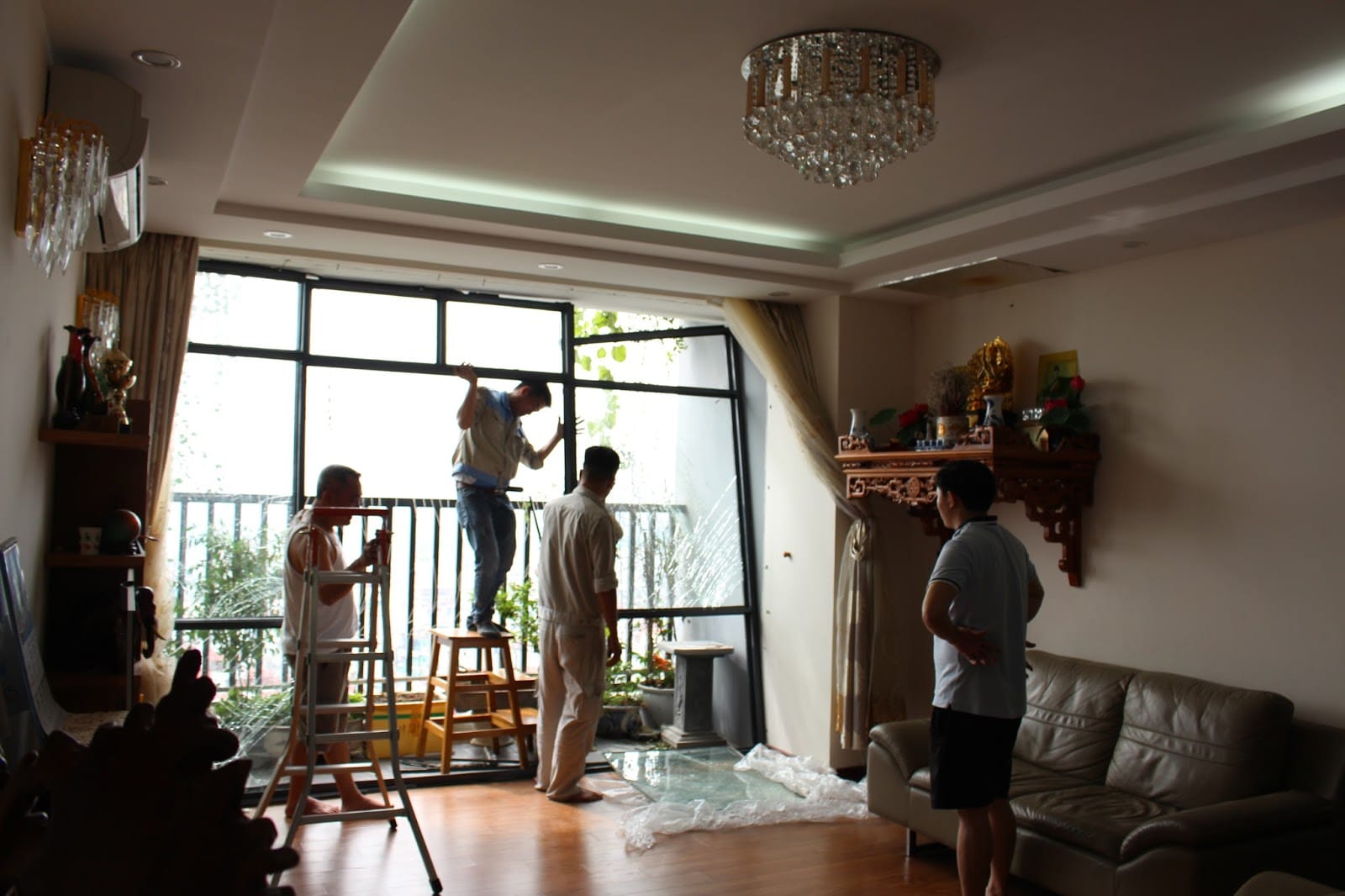 Thay đổi lại diện tích các phòng khi cải tạo nhà Phú Yên
