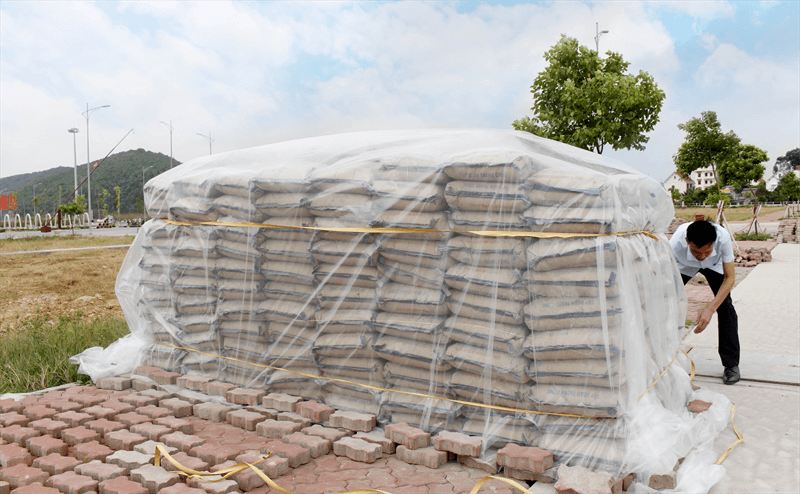 Xây nhà vào mùa mưa cần phải bảo quản vật tư cẩn thận