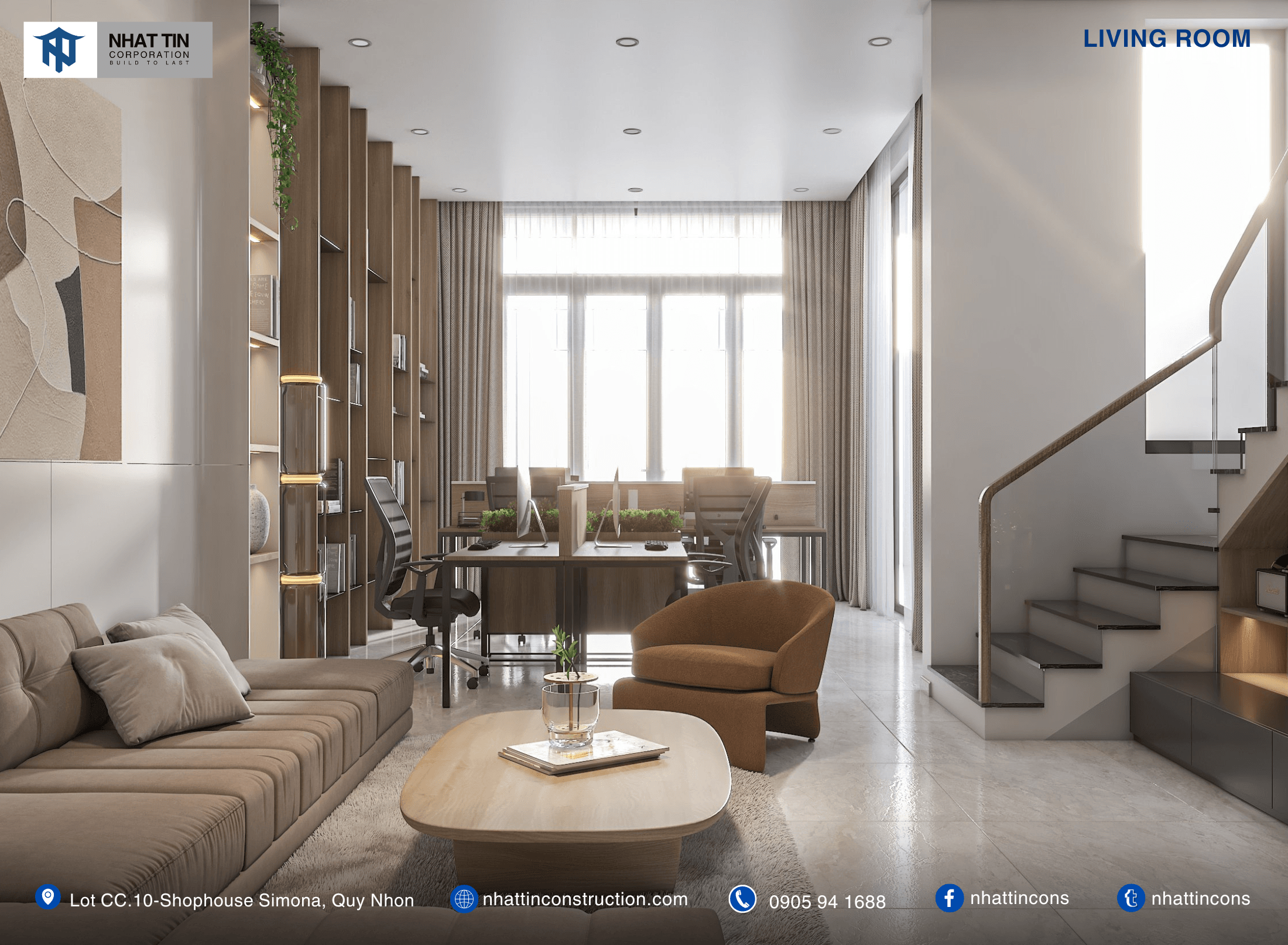 Tận dụng tối đa nguồn sáng tự nhiên để căn phòng thêm thông thoáng