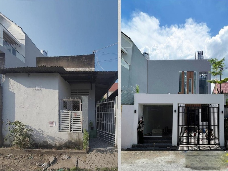 Cải tạo nhà cấp 4 có gác lửng