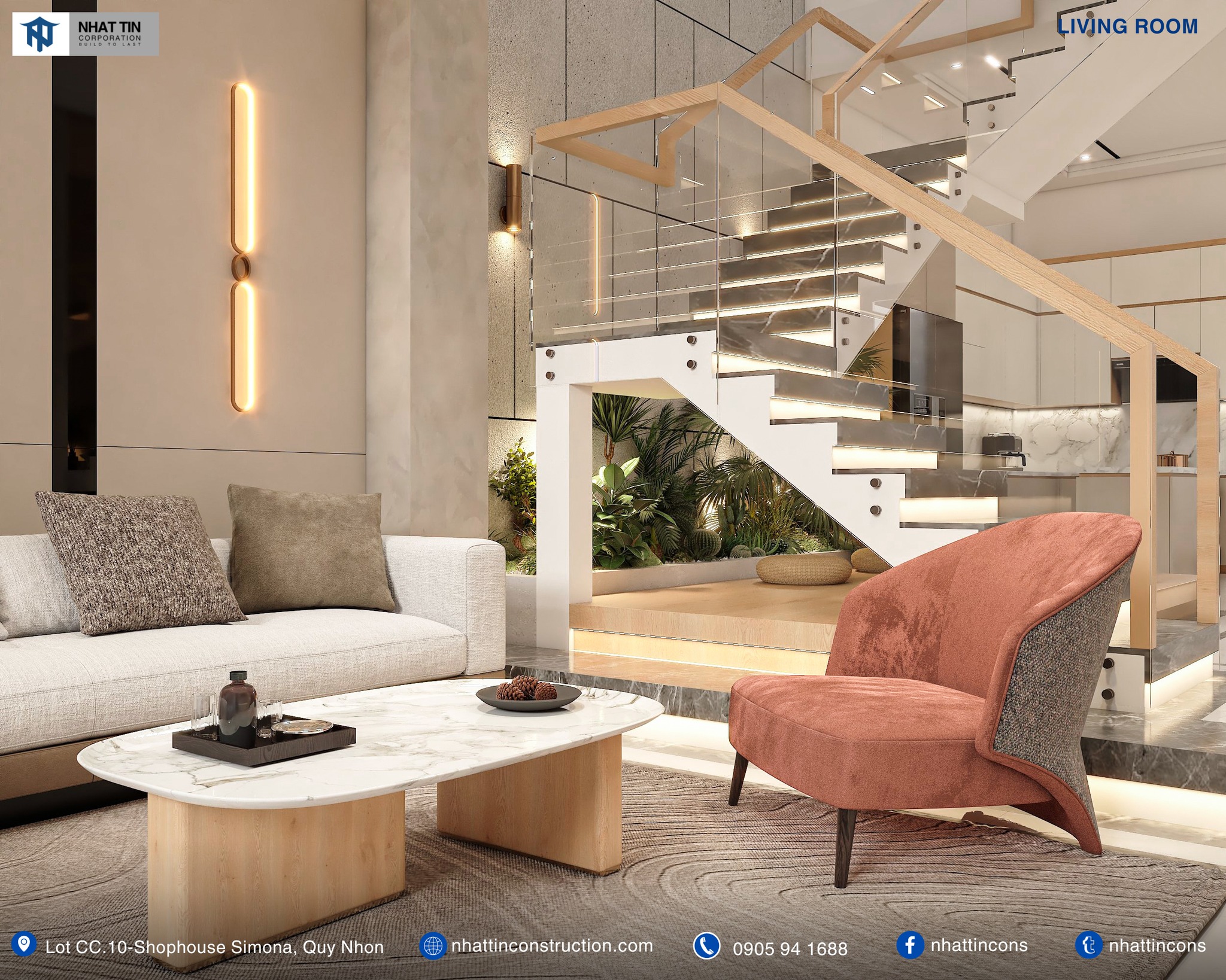 Đối với Nhất Tín, nhà không chỉ là nơi để ở mà còn là nơi tái tạo năng lượng sau thời gian học tập và làm việc mệt mỏi