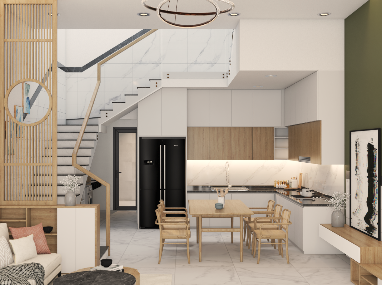 Quy’s house mang vẻ đẹp sang trọng, tinh tế nhưng cũng rất ấm cúng