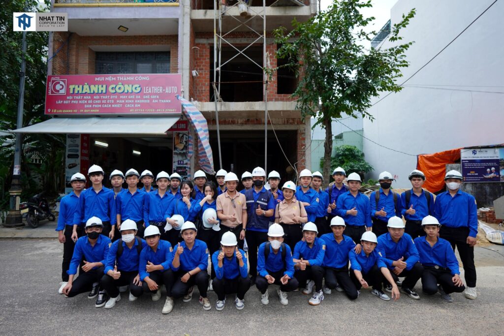 Nhất Tín đồng hành cùng Sinh viên K46 trường Đại Học Quy Nhơn trong buổi Thực tập nhận thức