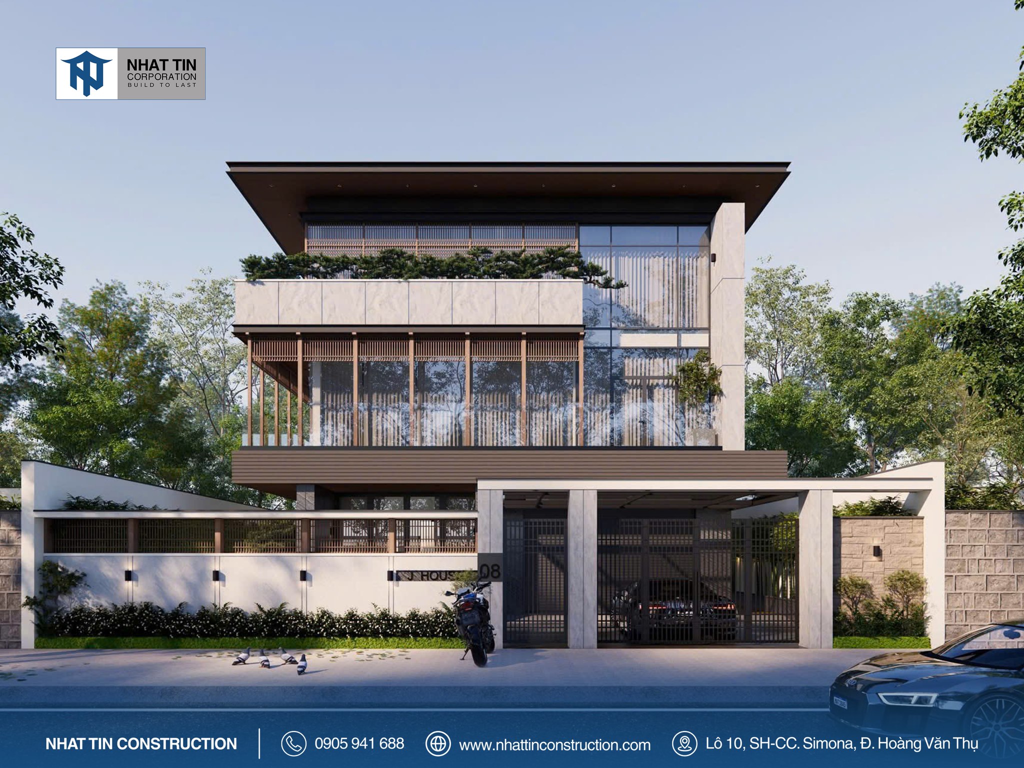 Mẫu thiết kế biệt thự TPHCM hiện đại - Khẳng định đỉnh cao kiến trúc và đẳng cấp sống vượt trội