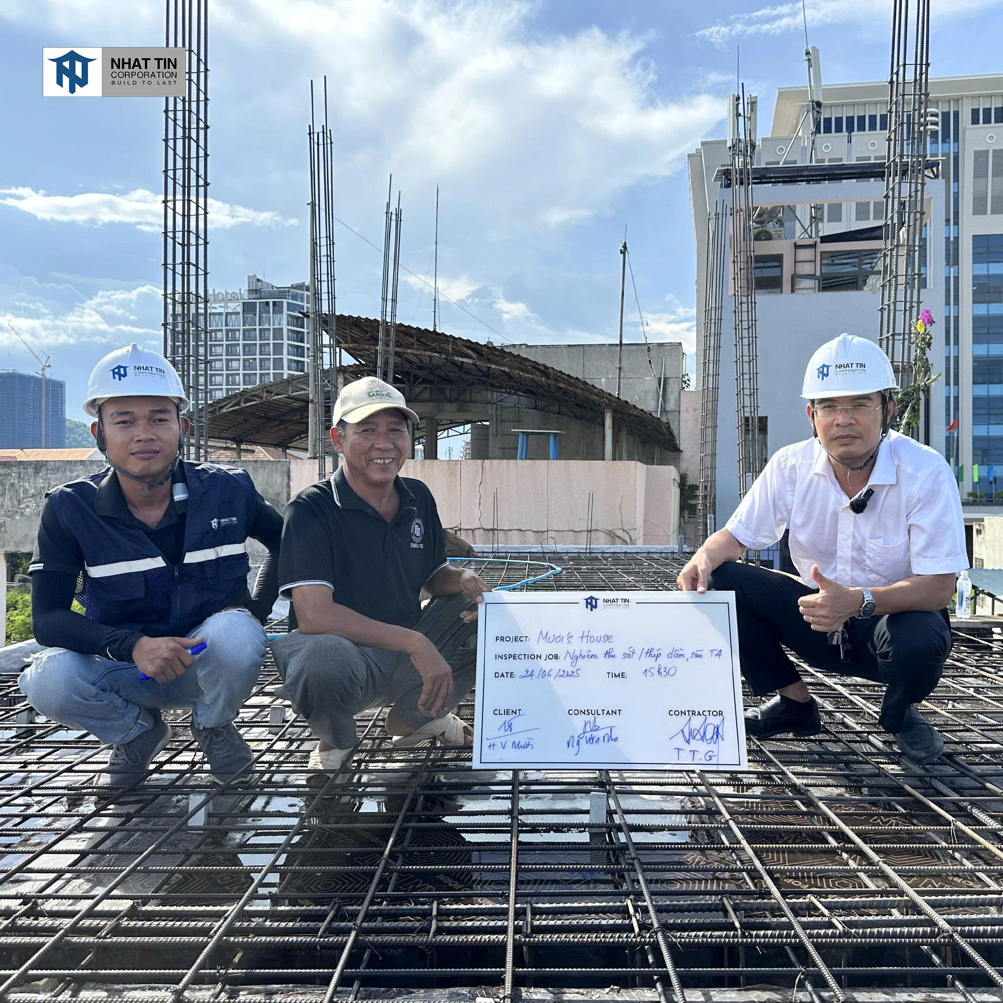 Nhất Tín còn chú trọng đến công tác nghiệm thu chặt chẽ cùng Chủ đầu tư