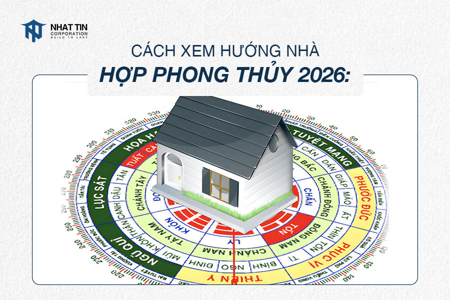CÁCH XEM NHÀ HỢP PHONG THỦY 2026